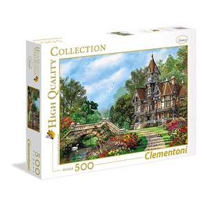 Clementoni (35048) - "Old Waterway Cottage" - 500 pezzi