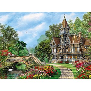 Clementoni (35048) - "Old Waterway Cottage" - 500 pezzi