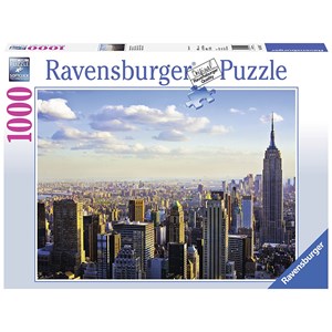 Ravensburger (19114) - "Manhattan in The Morning, New-York" - 1000 pezzi