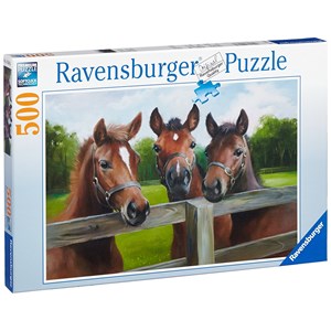 Ravensburger (14566) - "Ponies" - 500 pezzi