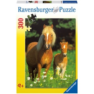 Ravensburger (13031) - "Happy Horses" - 300 pezzi