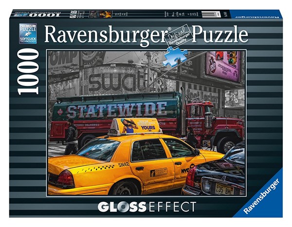 Ravensburger (19443) - "Yellow Taxi" - 1000 pezzi