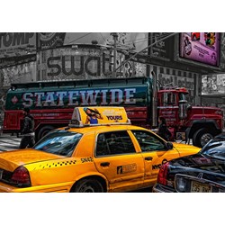 Ravensburger (19443) - "Yellow Taxi" - 1000 pezzi