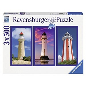 Ravensburger (16277) - "Imposing Lighthouses" - 500 pezzi