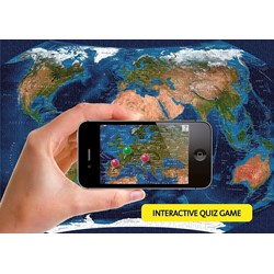 Ravensburger (19308) - "World Map" - 1000 pezzi