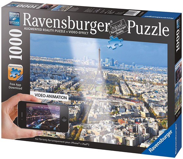 Ravensburger (19302) - "Above The Roofs Of Paris" - 1000 pezzi