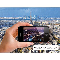 Ravensburger (19302) - "Above The Roofs Of Paris" - 1000 pezzi