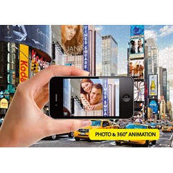 Ravensburger (19306) - "Colorful Activity at Times Square, New York" - 1000 pezzi