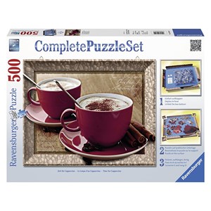 Ravensburger (14892) - "Time for Cappuccino" - 500 pezzi