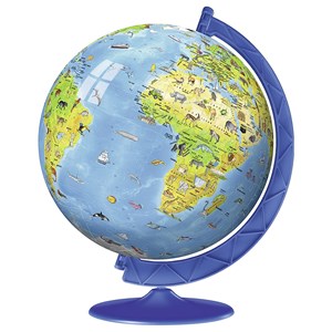 Ravensburger (12339) - "World Map in French" - 180 pezzi