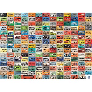 Eurographics (6000-0783) - "The Volkswagon Groovy Bus" - 1000 pezzi