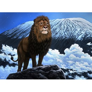 Grafika (02601) - Schim Schimmel, William Schimmel: "King of Kilimanjaro" - 300 pezzi