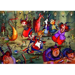 Grafika (T-00553) - François Ruyer: "The Witches Festival" - 2000 pezzi