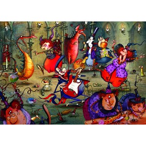 Grafika (T-00553) - François Ruyer: "The Witches Festival" - 2000 pezzi