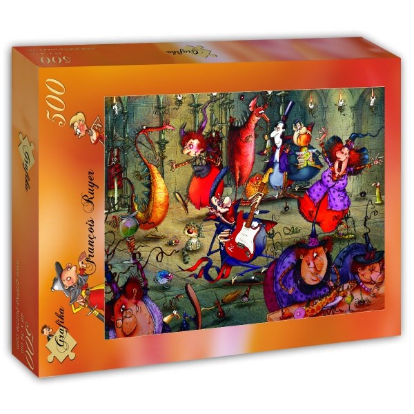 Grafika (T-00556) - François Ruyer: "The Witches Festival" - 500 pezzi