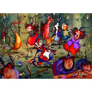 Grafika (T-00556) - François Ruyer: "The Witches Festival" - 500 pezzi