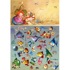 Grafika Kids (01974) - François Ruyer: "Witch" - 100 pezzi