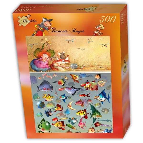 Grafika (T-00568) - François Ruyer: "Witch" - 500 pezzi