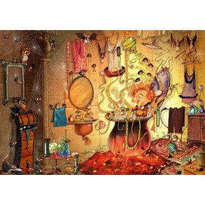 Grafika (T-00589) - François Ruyer: "The Bath" - 2000 pezzi