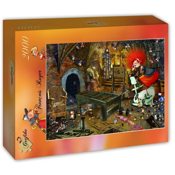 Grafika (T-00593) - François Ruyer: "Sports Hall" - 2000 pezzi