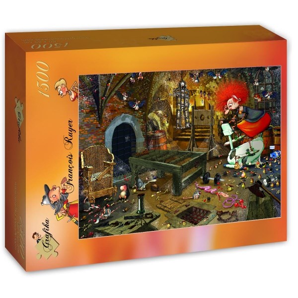 Grafika (T-00594) - François Ruyer: "Sports Hall" - 1500 pezzi