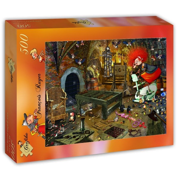 Grafika (T-00596) - François Ruyer: "Sports Hall" - 500 pezzi