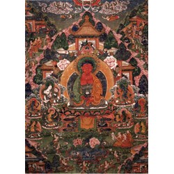 Grafika (T-00600) - "Buddha Amitabha in His Pure Land of Suvakti" - 2000 pezzi