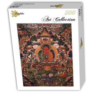 Grafika (T-00603) - "Buddha Amitabha in His Pure Land of Suvakti" - 500 pezzi