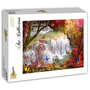 Grafika (T-00680) - "Deep Forest Waterfall" - 500 pezzi