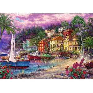 Grafika (T-00720) - Chuck Pinson: "On Golden Shores" - 1000 pezzi