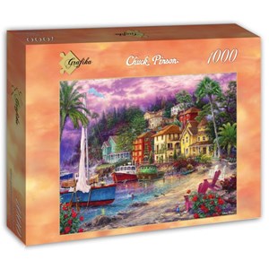 Grafika (T-00720) - Chuck Pinson: "On Golden Shores" - 1000 pezzi