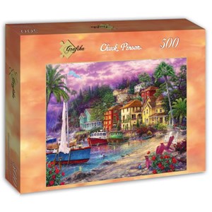 Grafika (T-00721) - Chuck Pinson: "On Golden Shores" - 500 pezzi