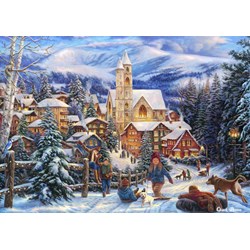Grafika (T-00722) - Chuck Pinson: "Sledding To Town" - 2000 pezzi
