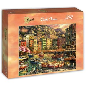 Grafika (T-00733) - Chuck Pinson: "Vibrance of Italy" - 500 pezzi