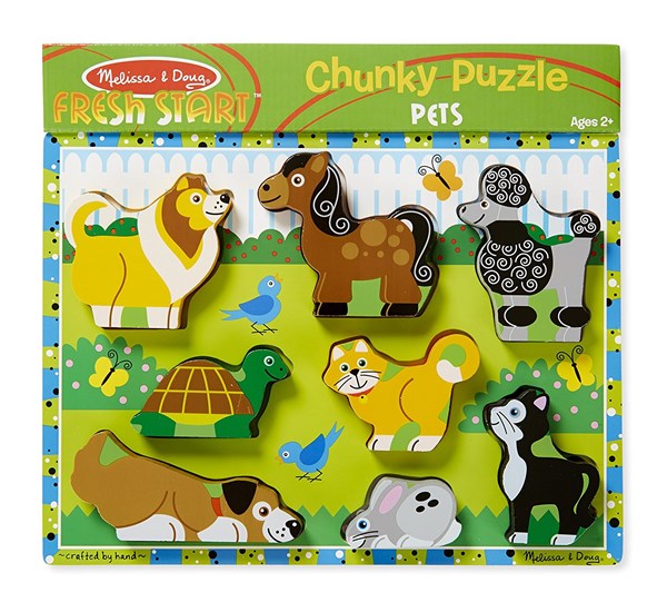Melissa and Doug (3724) - "Pets" - 8 pezzi