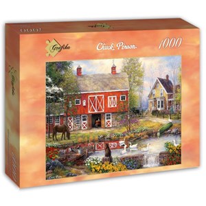 Grafika (T-00761) - Chuck Pinson: "Reflections On Country Living" - 1000 pezzi