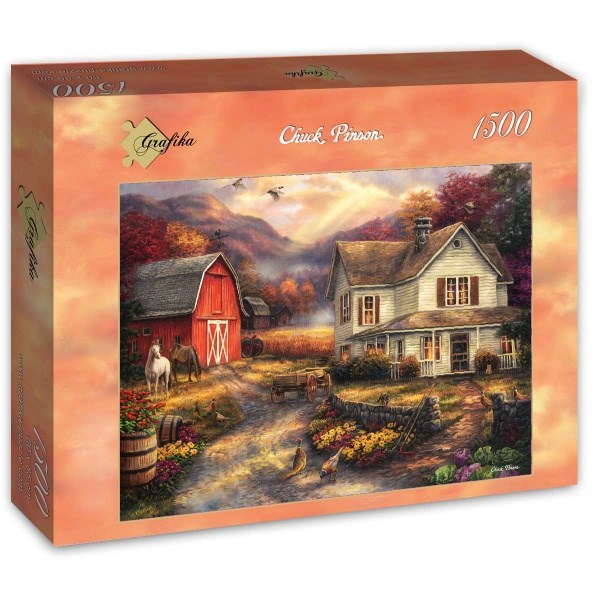 Grafika (T-00764) - Chuck Pinson: "Relaxing on the Farm" - 1500 pezzi