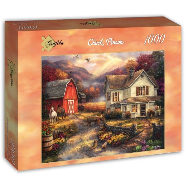 Grafika (T-00765) - Chuck Pinson: "Relaxing on the Farm" - 1000 pezzi