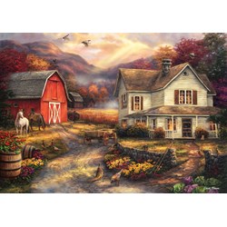 Grafika (T-00765) - Chuck Pinson: "Relaxing on the Farm" - 1000 pezzi