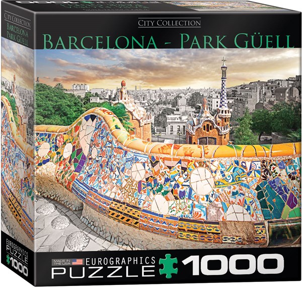 Eurographics (8000-0768) - "Barcelona Park Güell" - 1000 pezzi