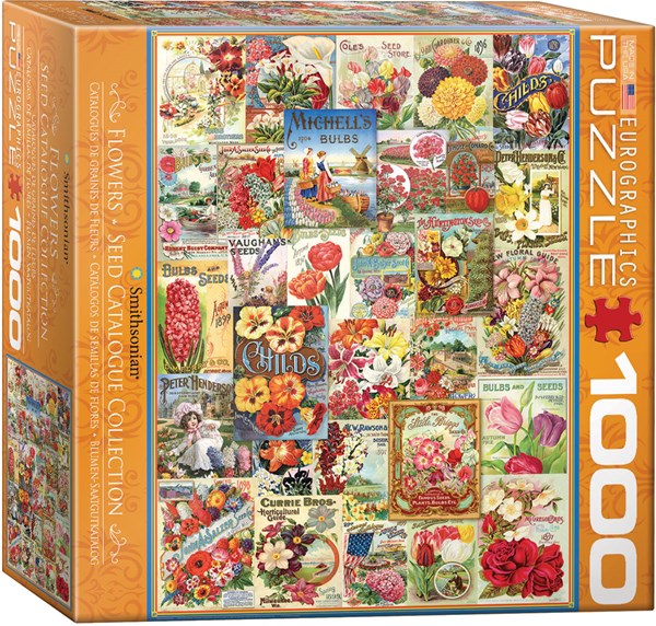 Eurographics (8000-0806) - "Flowers Seed Catalogue Collection" - 1000 pezzi