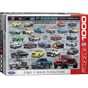 Eurographics (6000-0950) - "Ford F-Series Evolution" - 1000 pezzi