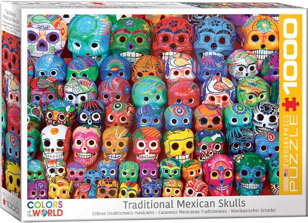 Eurographics (6000-5316) - "Traditional Mexican Skulls" - 1000 pezzi
