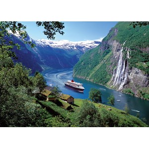 Ravensburger (15804) - "Norwegian Fjord" - 1000 pezzi