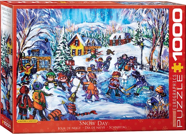 Eurographics (6000-5333) - Katerina Mertikas: "Snow Day" - 1000 pezzi