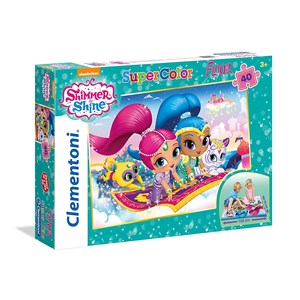 Clementoni (25451) - "Shimmer & Shine" - 40 pezzi