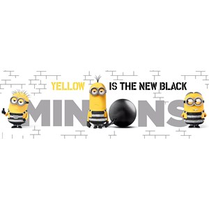 Clementoni (39443) - "Minions, Yellow is the New Black" - 1000 pezzi