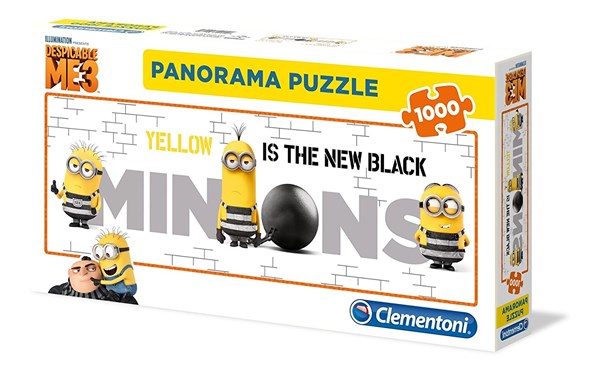 Clementoni (39443) - "Minions, Yellow is the New Black" - 1000 pezzi