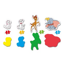 Clementoni (20806) - "My First Puzzles, Disney" - 3 6 9 12 pezzi