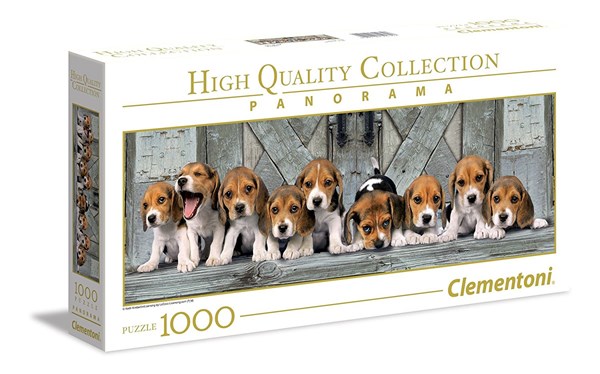 Clementoni (39435) - "Beagles" - 1000 pezzi